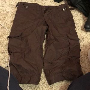 Brown cargo pant size 4P